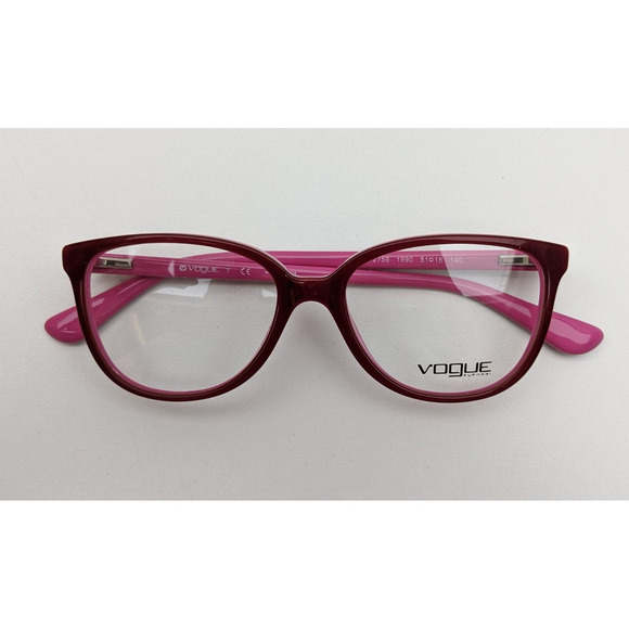 🕶️Vogue VO2759 1990 Eyeglasses 51/16 140 /KAD458🕶️ - Picture 6 of 10